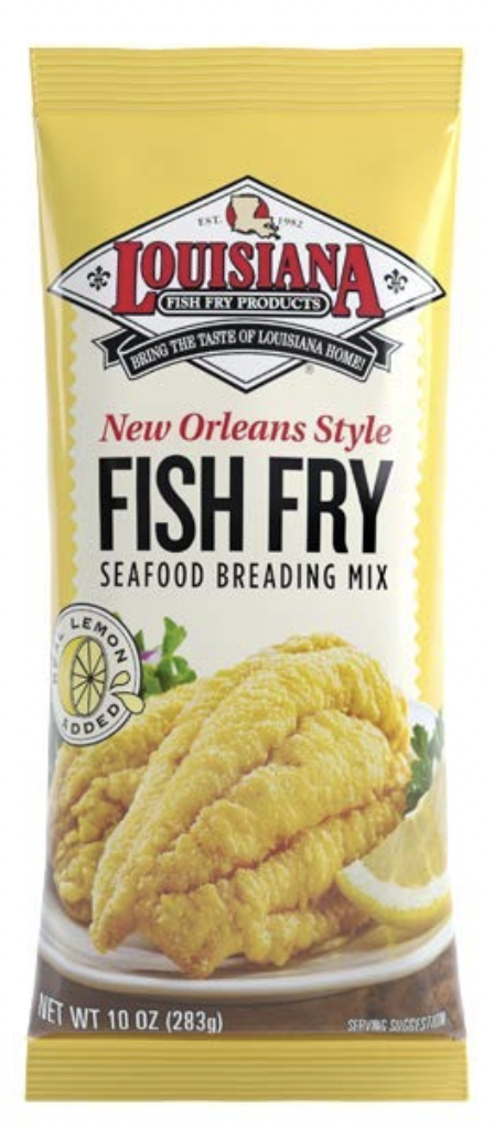 Louisiana Seafood Breading - Seasoned Fish Fry (10oz) | Lummi Seafood ...